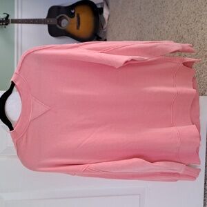 Aerie coral crewneck